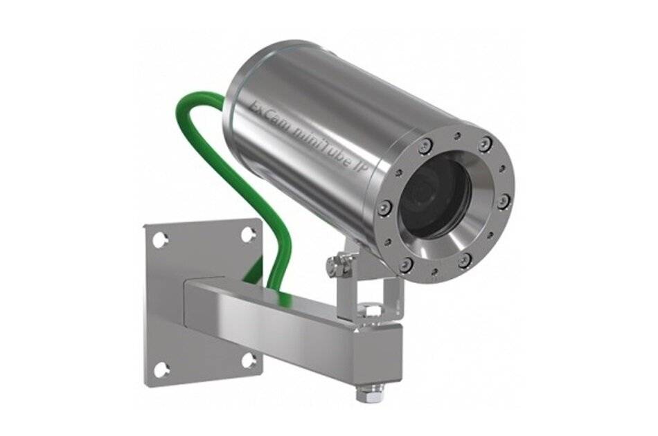 ExCam miniTube IP T08-VA1.2.K1.BOR-N.H-005.N-P, Netzwerkkamera im Edelstahlgehäuse gemäß RL 2014/34/EU (ATEX) und IECEx