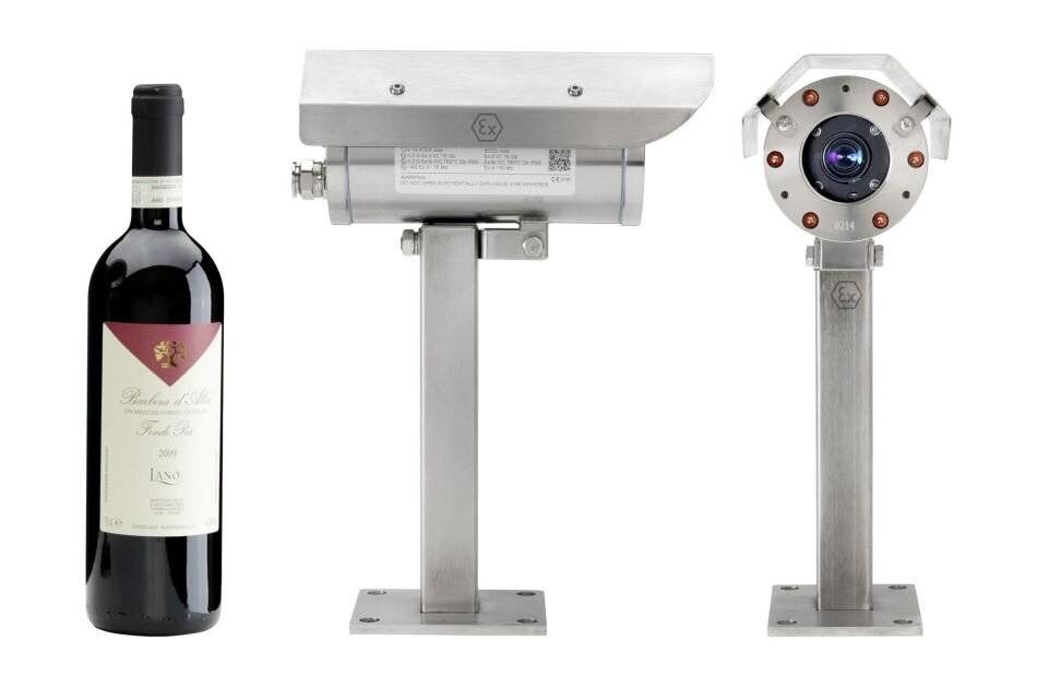 ExCam miniTube IP T08-VA1.2.K1.BOR-N.N-005.N-P, Netzwerkkamera im Edelstahlgehäuse gemäß RL 2014/34/EU (ATEX) und IECEx