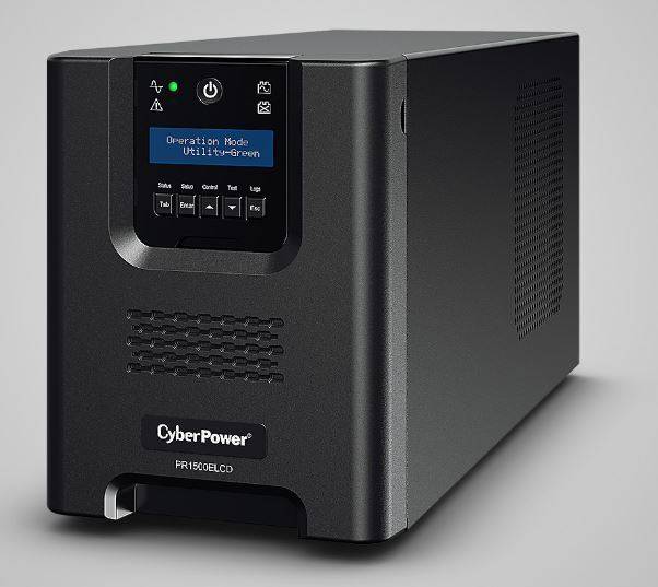 CyberPower CyberPower PR1500ELCD, CYBERPOWER PR1500ELCD Line-Interactive UPS 1500VA/1350WSinewave PFC compatible AVR Gr