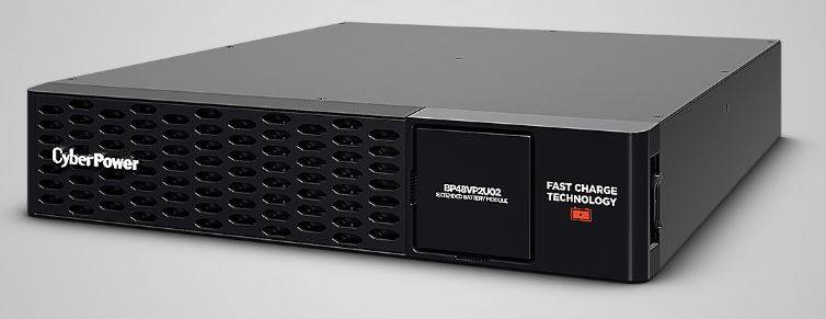 CyberPower Rack-Mount-USV mit Frontdisplay und „FAST CHARGE TECHNOLOGY