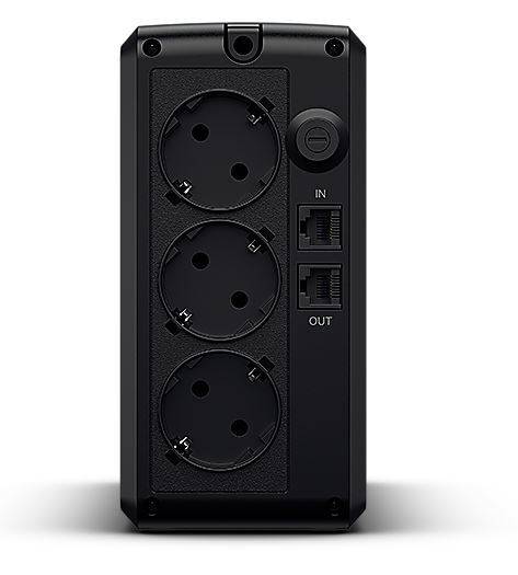 CyberPower CyberPower UT850EG, CyberPower UT850EG Line-Interactive 850VA, LED, AVR, USB (HID compliant), Ausgang (3) Sc