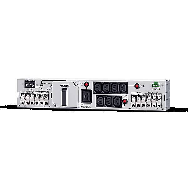 CyberPower MBP63AHVHW82U, Maintenance Bypass PDU, 2HE, Eingang Festanschluss (1), Ausgang Festanschluss (1), IEC C13 (7