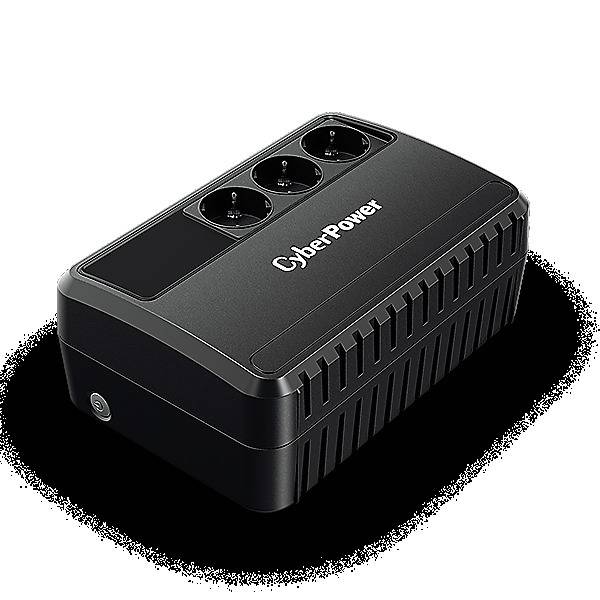 CyberPower BU650EU, Line-Interactive 650VA/360W, LED, AVR, USB, Ausgang (3) Schuko