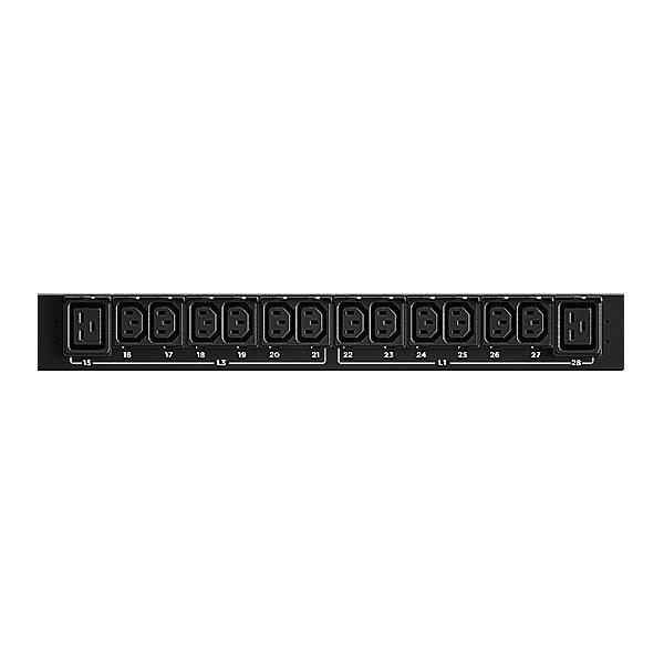 CyberPower PDU13401, Rackmount 0U, Basic PDU ,3ph. Eingang 380-415V/16A, IEC309-16A , Ausgang : 220-240V , C13 (3x12) +