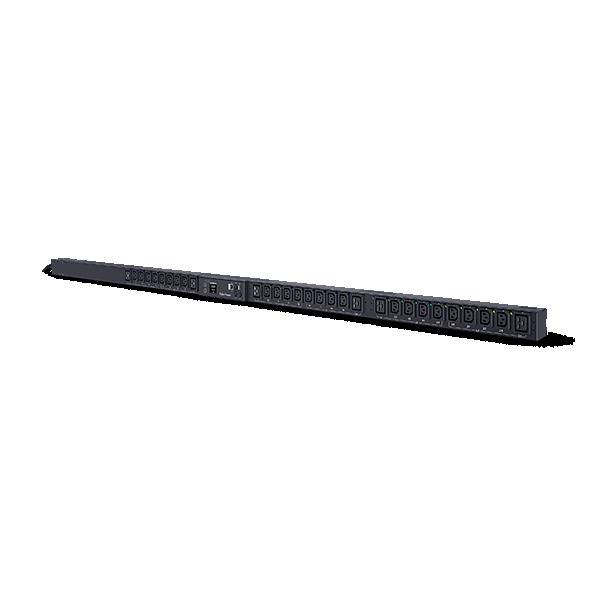 CyberPower PDU83401, Rackmount 0U, Switched PDU, Metered-by-Outlet Leistungssteueung, Eingang 3ph. 380V/16A, Ausgang I