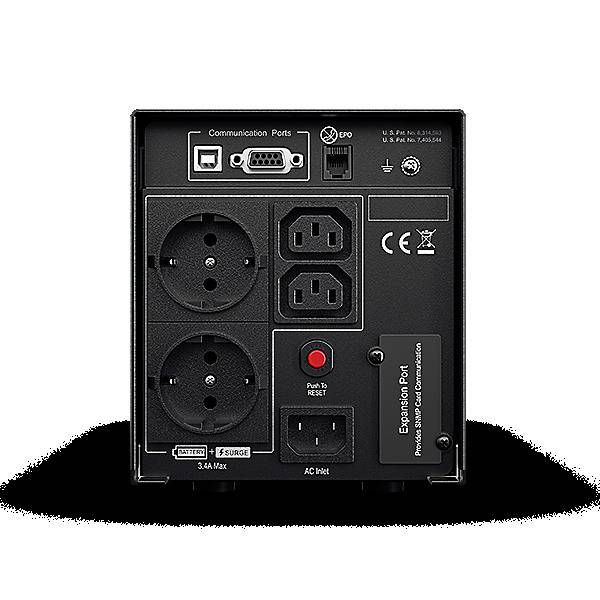 CyberPower CyberPower PR750ELCDGR, SmartApp Line-Interactive 750VA/675W, Tower, Reine Sinuswelle, AVR, LCD, Ausgang (4)