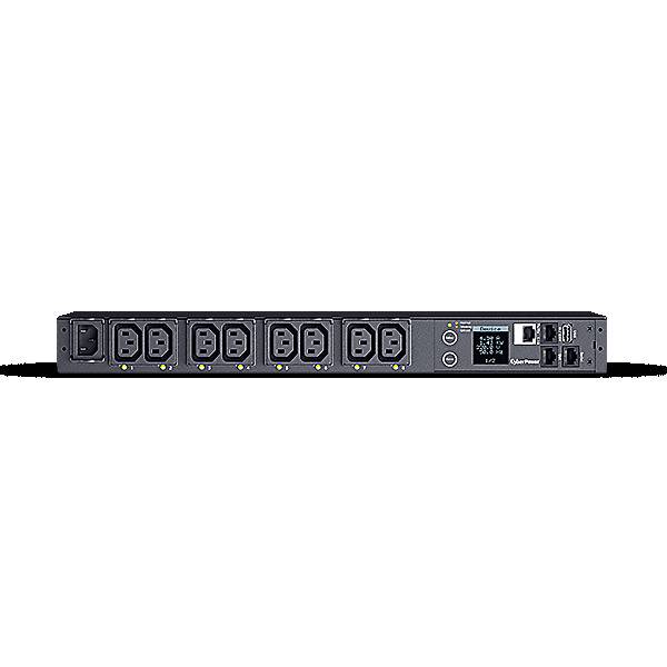 CyberPower PDU81004, CyberPower PDU81004, Rackmount 1U, Switched PDU, Metered-by-Outlet Leistungssteueung, Eingang 230V
