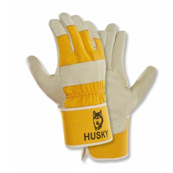 1120 texxor Winterhandschuh Husky Schweinsvollleder gelb 120 Paar Gr. 8