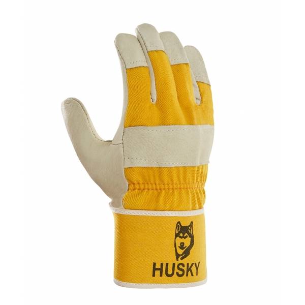 1120 texxor Winterhandschuh Husky Schweinsvollleder gelb 120 Paar Gr. 8