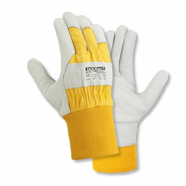 1121 texxor Winterbauhandschuh Rindvollleder Himalaya II Leder 120 Paar Gr. 8