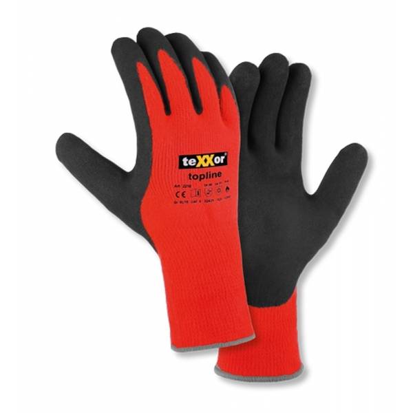 2210 texxor Topline Winterhandschuh Polyacryl Latex beschichtet 12 Paar Gr. 9