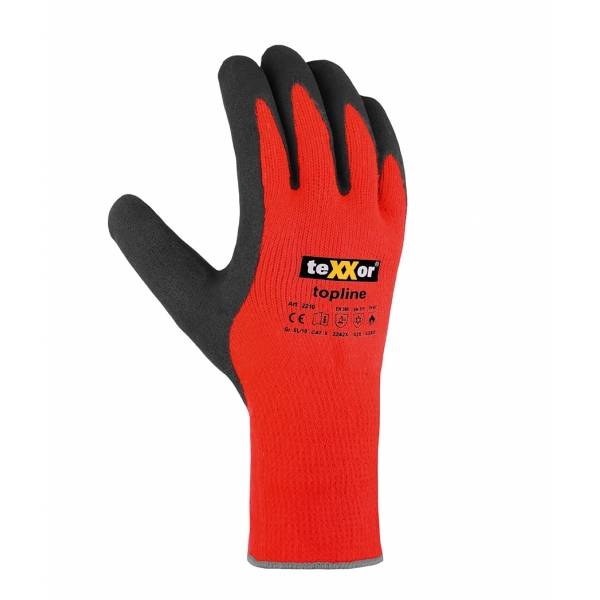 2210 texxor Topline Winterhandschuh Polyacryl Latex beschichtet 12 Paar Gr. 11