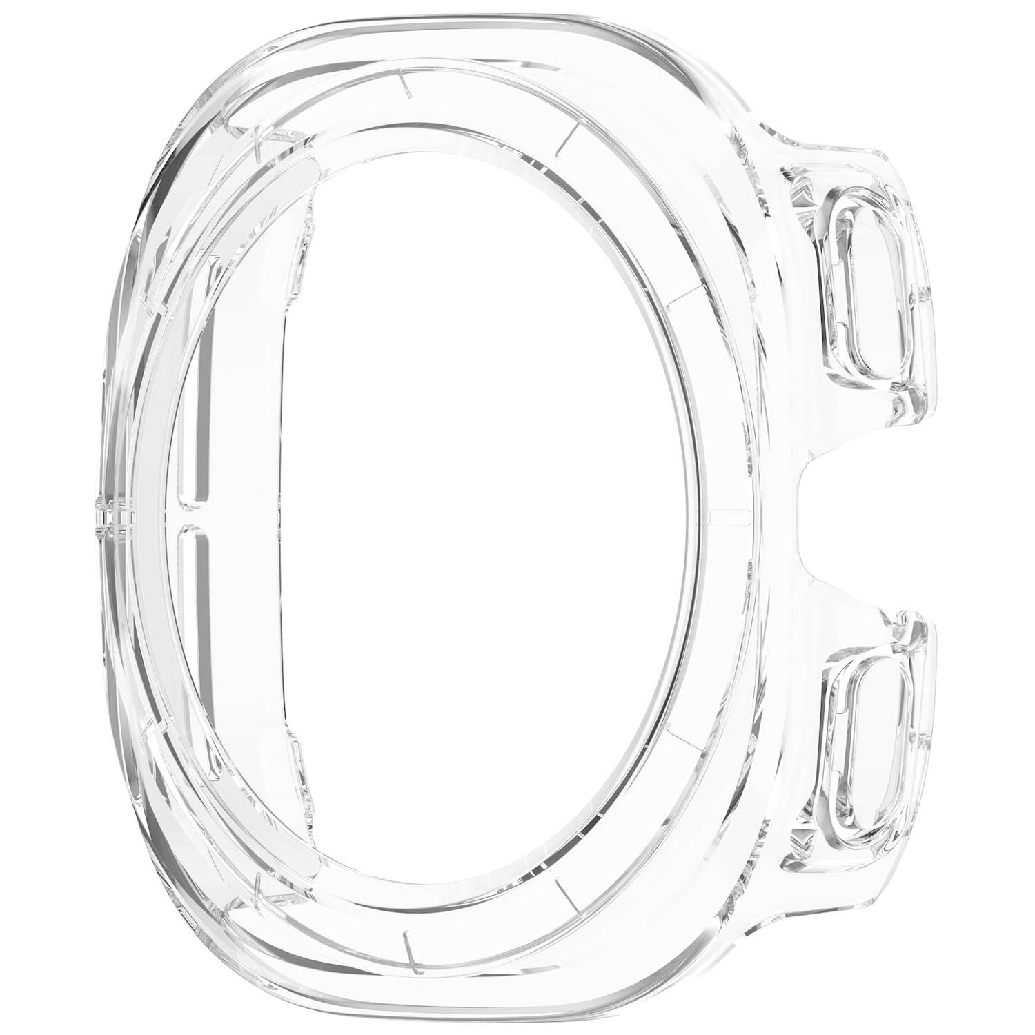 Für Samsung Galaxy Watch Ultra 47mm PC Smart Gehäuse Hülle Transparent