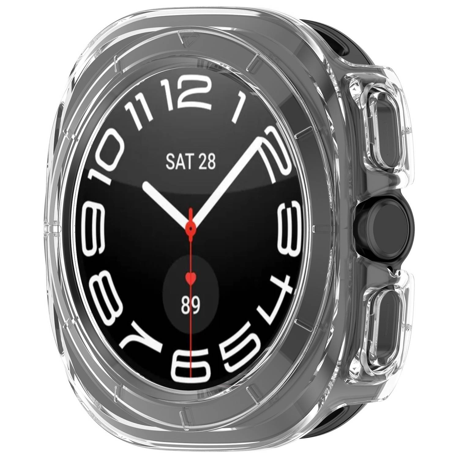 Für Samsung Galaxy Watch Ultra 47mm PC Smart Gehäuse Hülle Transparent