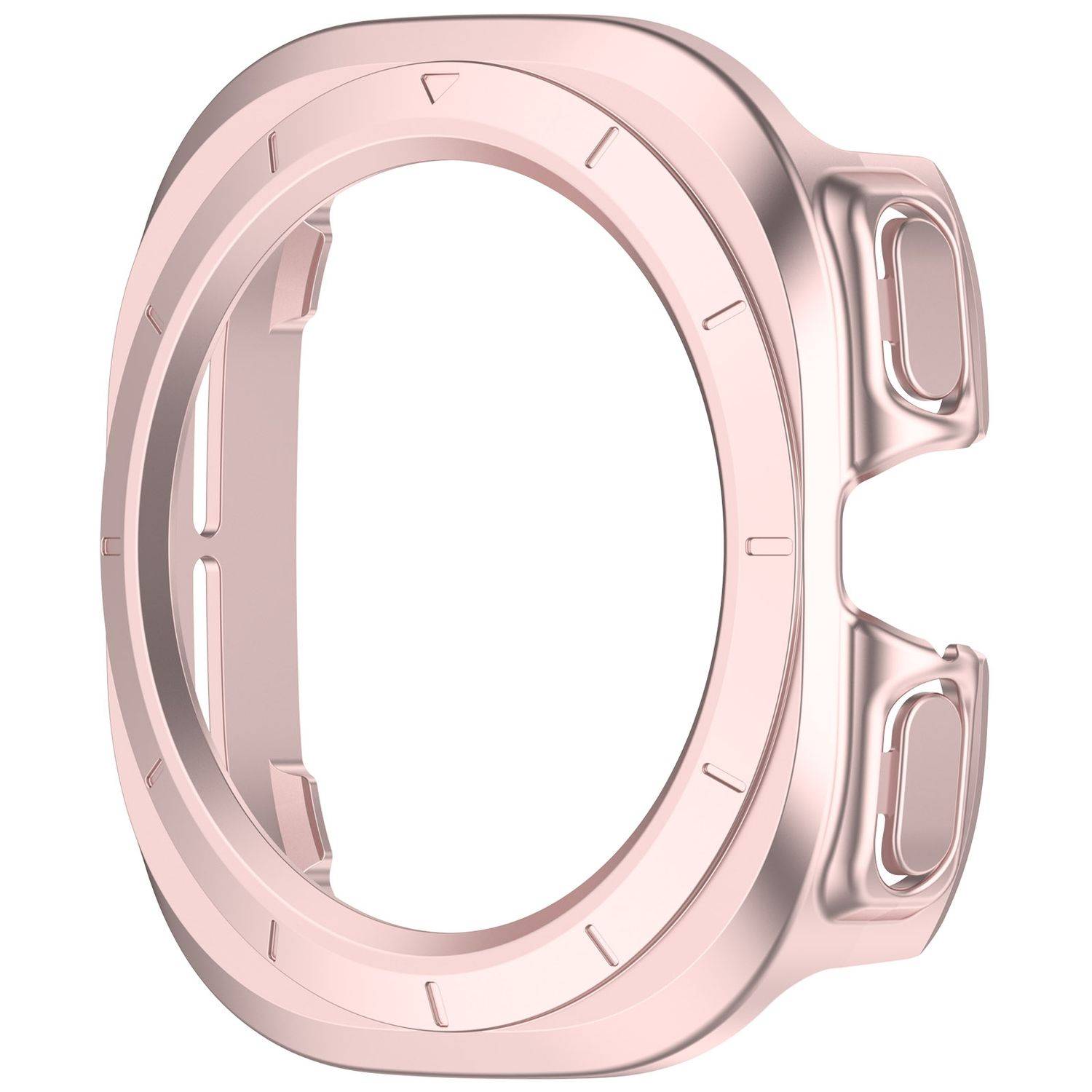 Für Samsung Galaxy Watch Ultra 47mm Kunststoff PC Gehäuse Hülle Rosa
