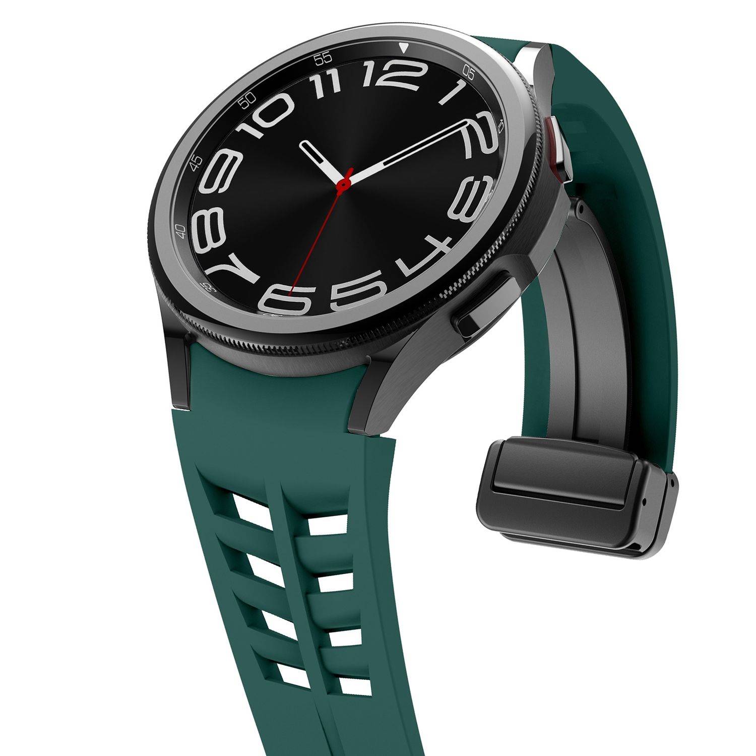 Für Samsung Galaxy Watch FE / 6 / 5 / 4 40mm Silikon Armband Grün