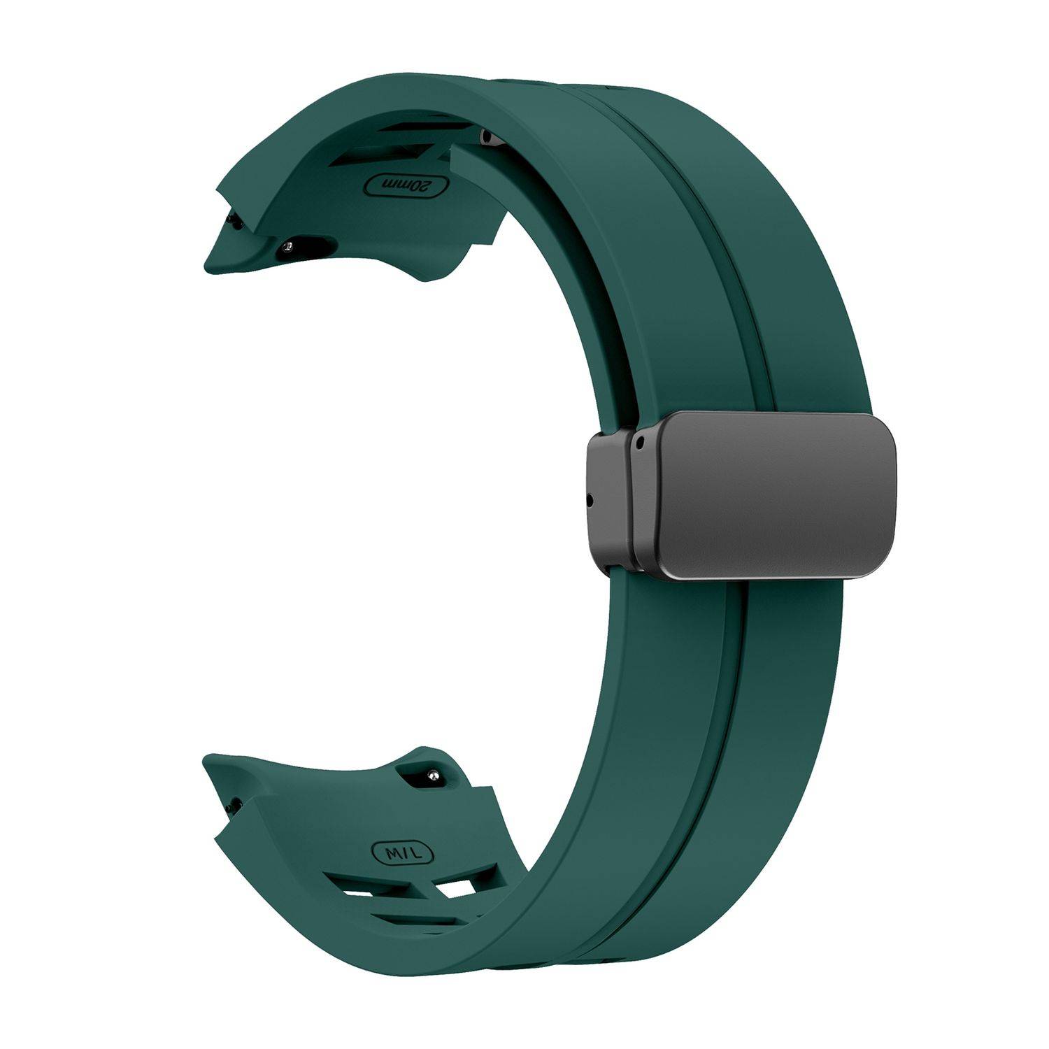 Für Samsung Galaxy Watch FE / 6 / 5 / 4 40mm Silikon Armband Grün