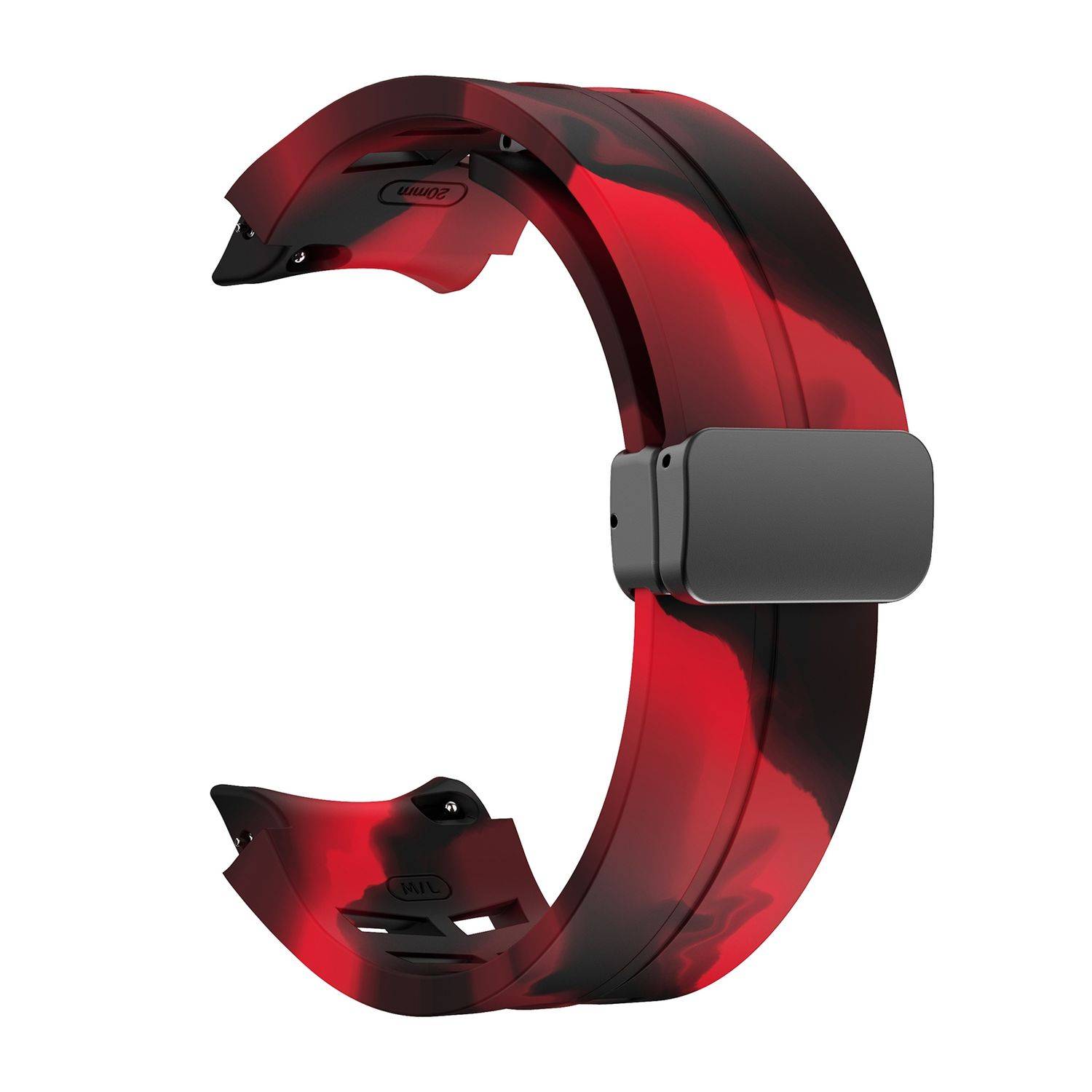 Für Samsung Galaxy Watch FE / 6 / 5 / 4 40mm Silikon Armband Muster
