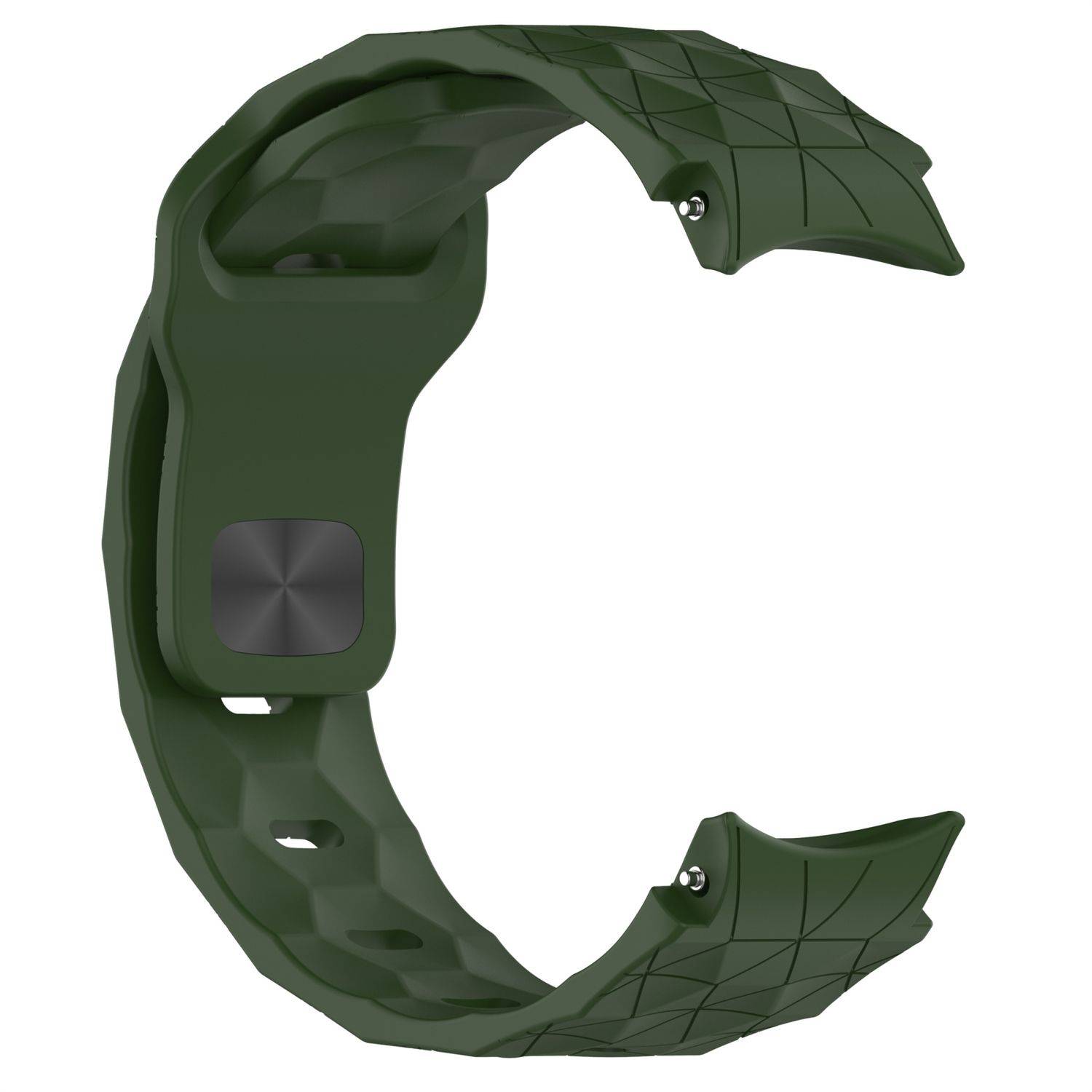 Für Samsung Galaxy Watch FE / 6 / 5 / 4 40mm Silikon Arm Band D- Grün