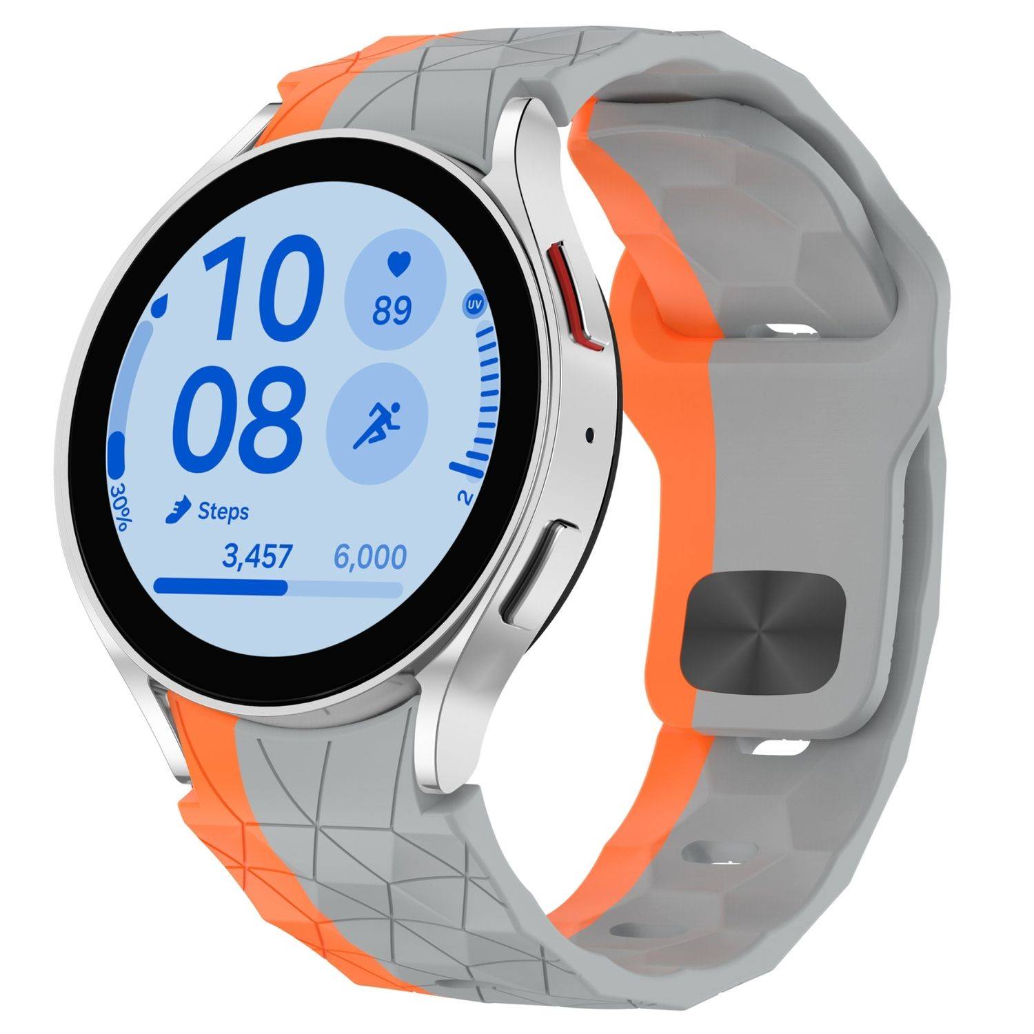 Für Samsung Galaxy Watch FE / 6 / 5 / 4 40mm Silikon Arm Band Muster 3