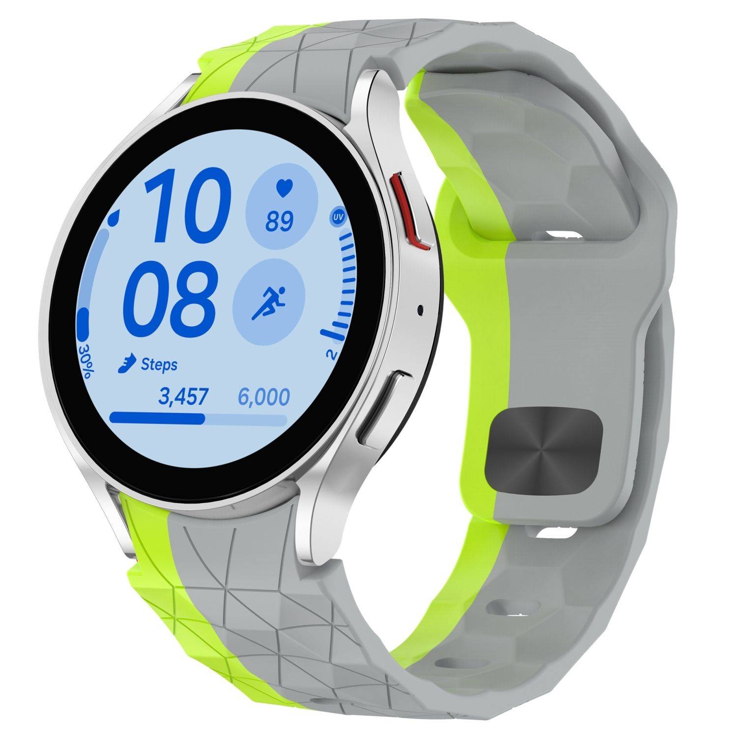 Für Samsung Galaxy Watch FE / 6 / 5 / 4 40mm Silikon Arm Band Muster 4