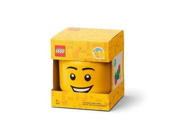LEGO Aufbewahrungskopf Happy Boy