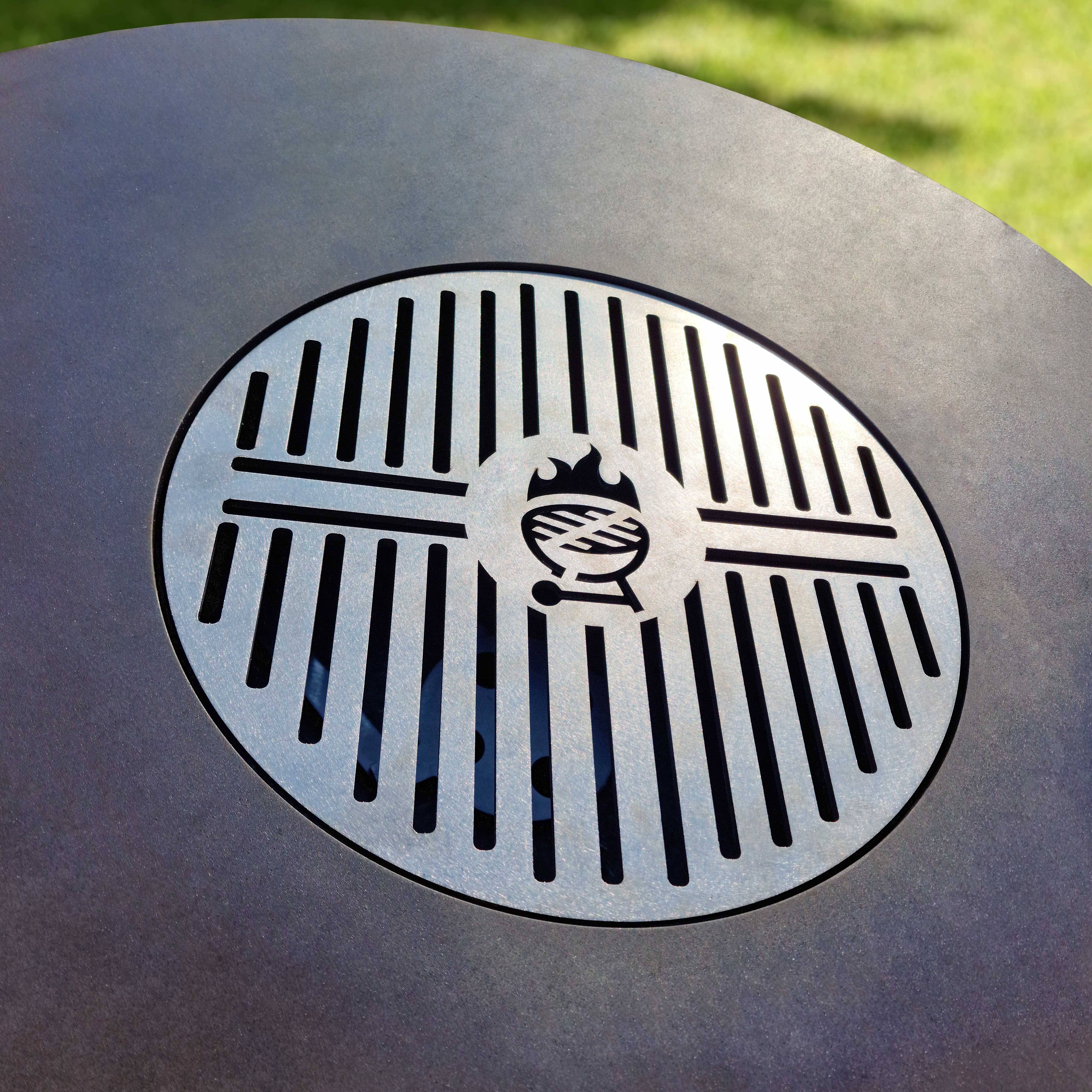 Dreamgarden Grillrost CIRCLE Edelstahl Feuerrost Bratrost Grillgitter Barbecue BBQ Grilleinsatz Grill-Zubehör