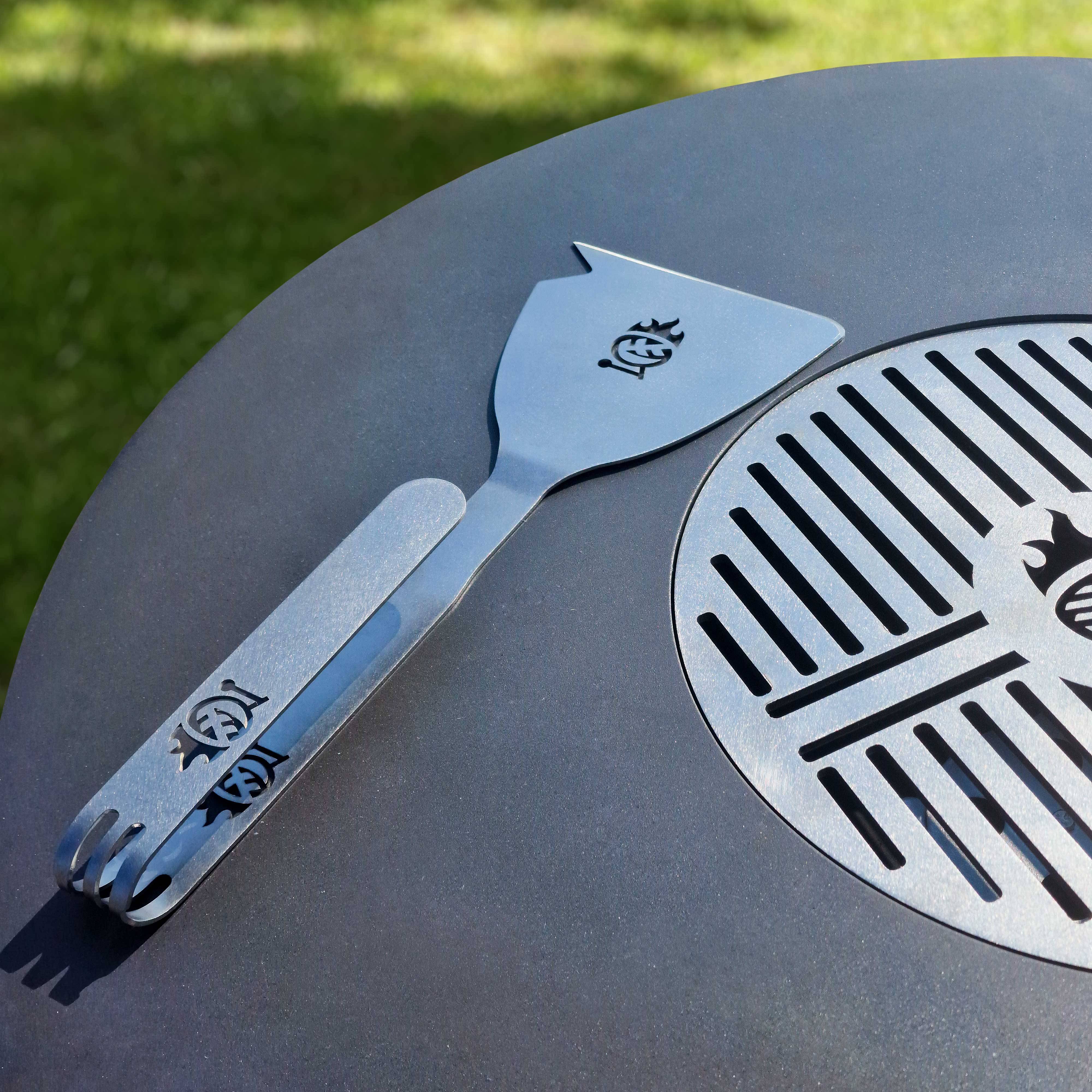 Dreamgarden Grillspachtel Edelstahl Grillwender Spachtel Grillschaber Barbecuespachtel BBQ Grill-Besteck