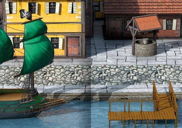 Mein Piraten-Stickerbuch