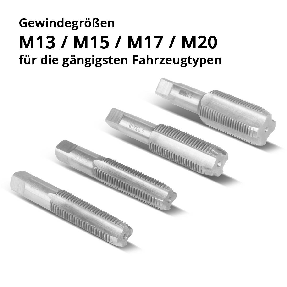 STAHLWERK Ölablassschraube Reparatur Set 64 tlg. Reparatursatz Öl-Ablass-Gewinde