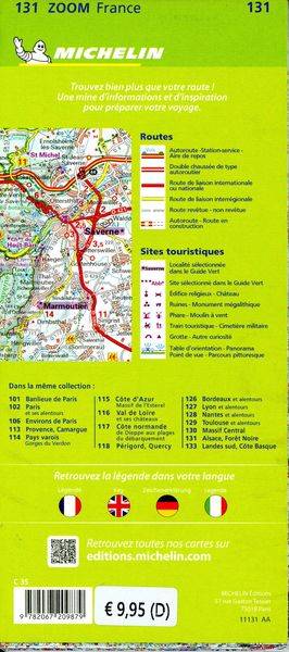 Black Forest, Alsace, Rhine Valley - Zoom Map 131