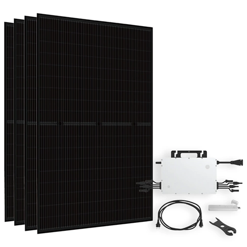 Offgridtec® Solar-Direct 1800W HMS-1600 Solaranlage Bifazial Hausnetz-Einspeisung - 15m HMS-Anschlusskabel - DTU-Lite-S Offgridtec® Solar-Direct 1800W HMS-1600 Solaranlage Bifazial Hausnetz-Einspeisung - 15m HMS-Anschlusskabel - DTU-Lite-S