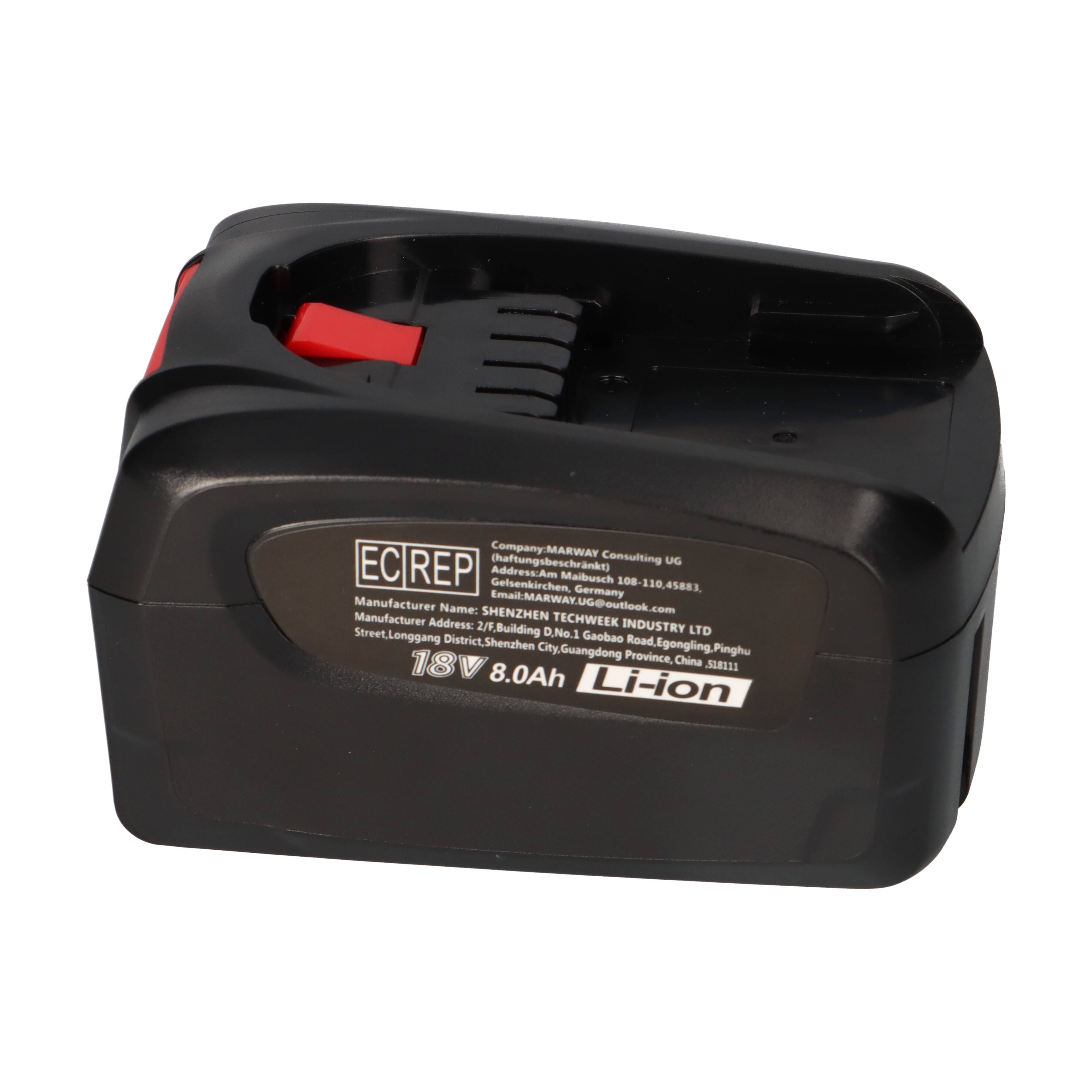 18V 8.0Ah Akku kompatibel für Bosch for all PBA PSB