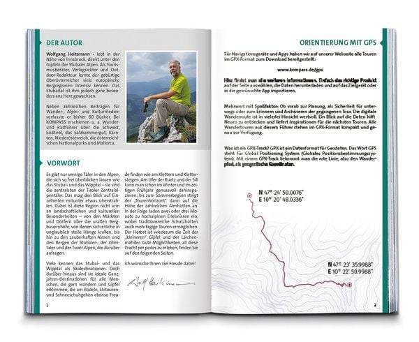 KOMPASS Wanderführer Stubaital und Wipptal mit Gschnitz, Obernberg, Navis, Schmirn, Vals, 65 Touren mit Extra-Tourenkarte