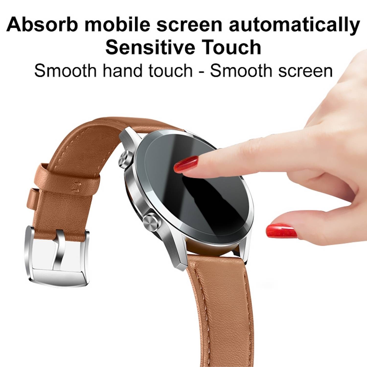 Für Samsung Galaxy Watch 7 40mm 2.5D H9 Hart Glas Transparent Folie