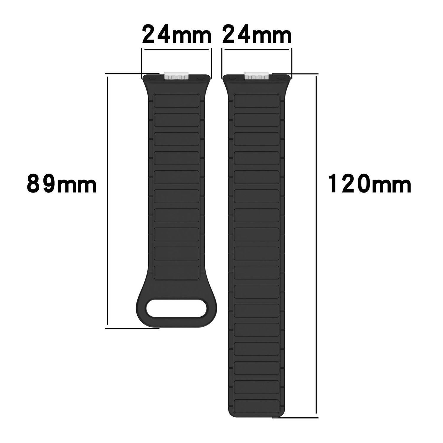 Smartwatch Armband Silikon Magnetisch für Huawei Watch Fit 5 4 / Fit 5 4 Pro / 3