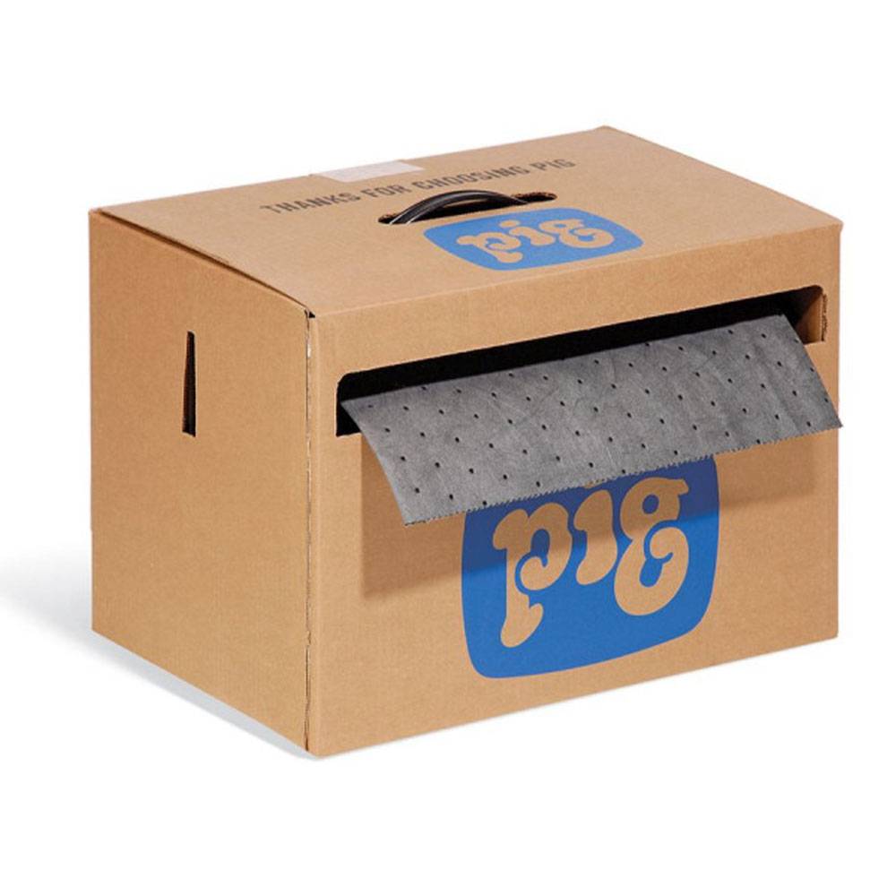 PIG® Universal Rolle - Heavy-Weight - Absorbiert 37,1 l/VE - Breite 38 cm - Länge 23 m - Preis per Rolle