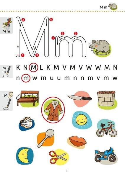 Mein Übungsheft Lesen 1. Klasse: Vom Buchstaben zum Wort