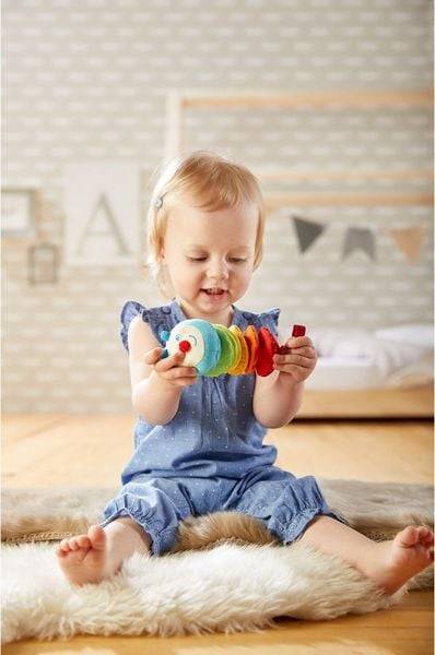 HABA - Ratterfigur Raupe Mina