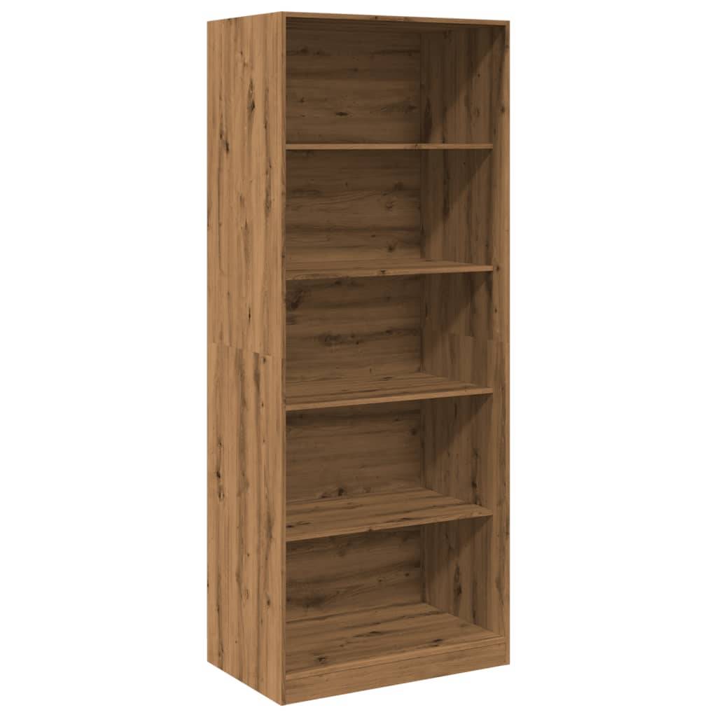 vidaXL Kleiderschrank Artisan-Eiche 80x50x200 cm Holzwerkstoff