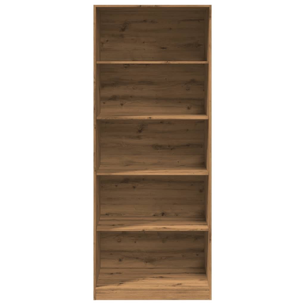 vidaXL Kleiderschrank Artisan-Eiche 80x50x200 cm Holzwerkstoff