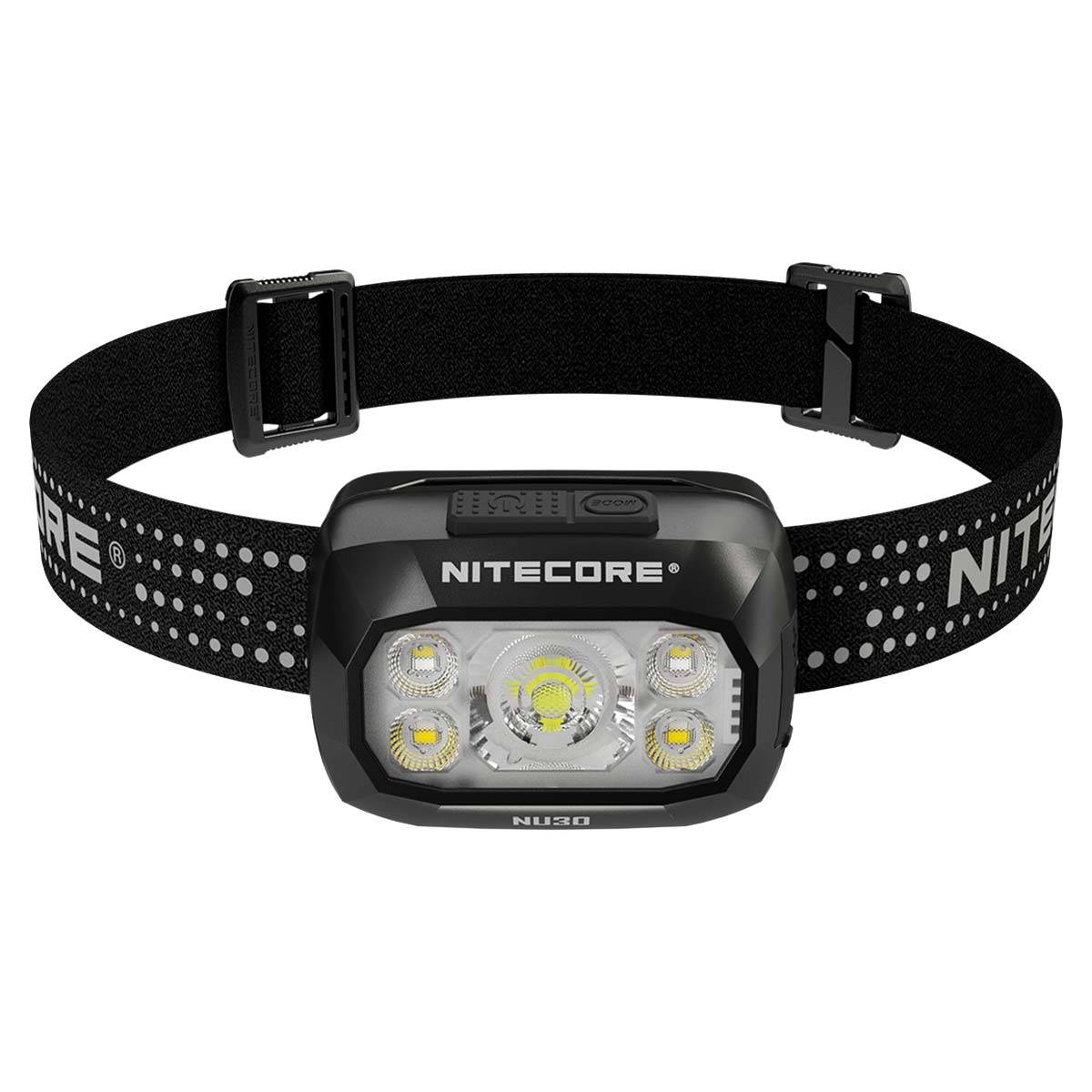 Nitecore NU30 LED-Stirnlampe 500 Lumen - Schwarz/Gelb