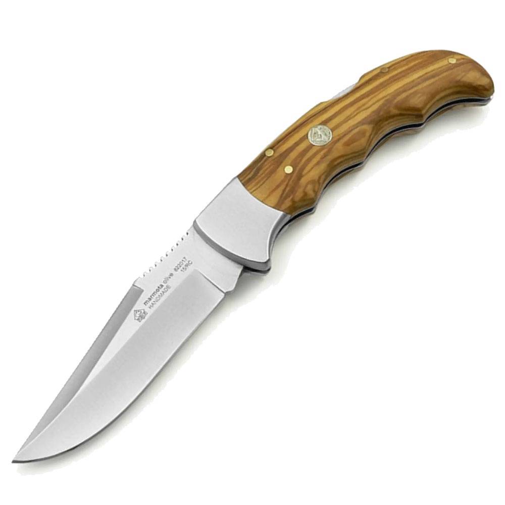 Puma IP K Marmota Olive Taschenmesser - Olivenholz