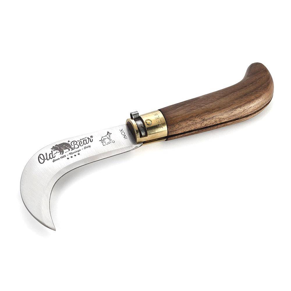 Antonini Old Bear Bill Hook Gärtnerhippe - Walnuss