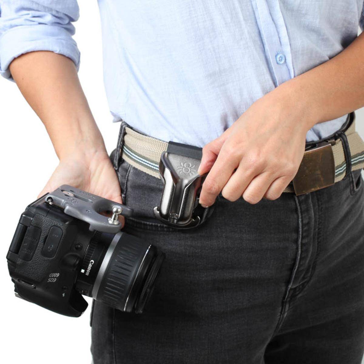 Spider Pro v2 Kamera Hüft-Tragesystem mit Holster und Platte für eine SLR Kamera