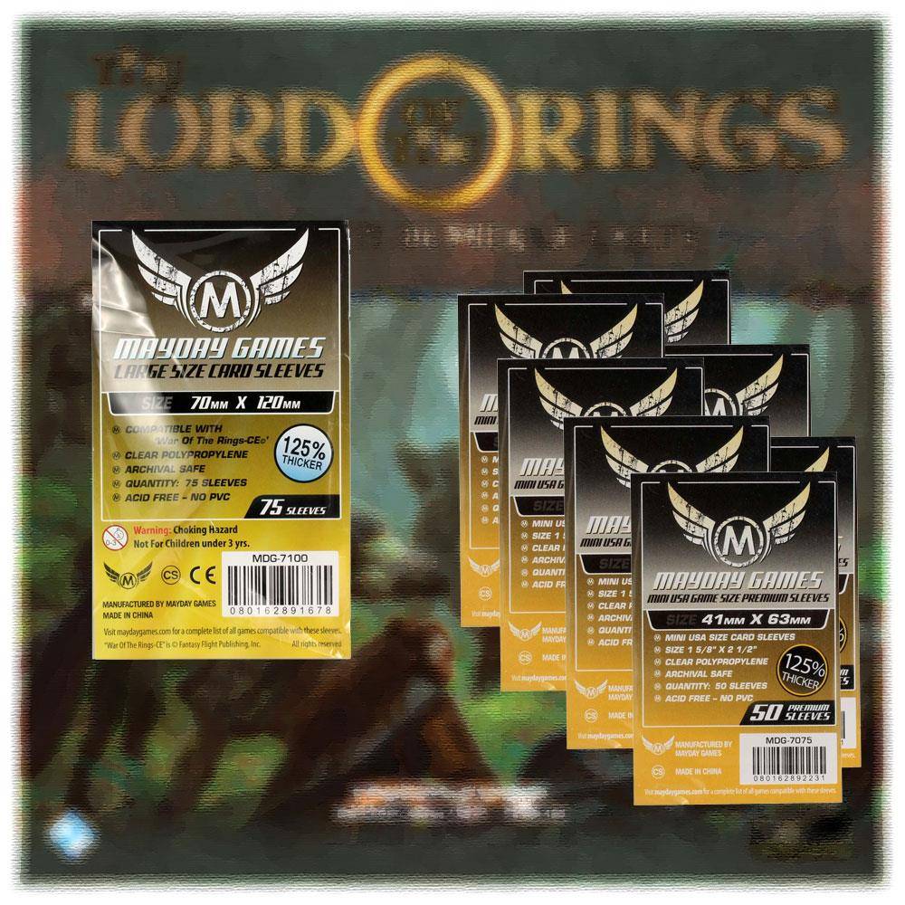 Mayday Premium Hüllen 7075 + 7100 Vorteilspack für HDR - Reise durch Mittelerde