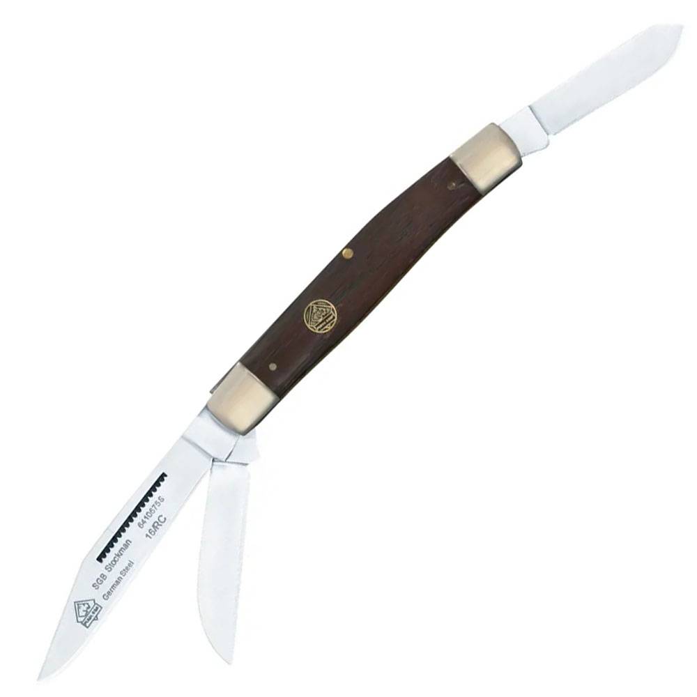 Puma SGB Stockman Wood Taschenmesser - Jacaranda
