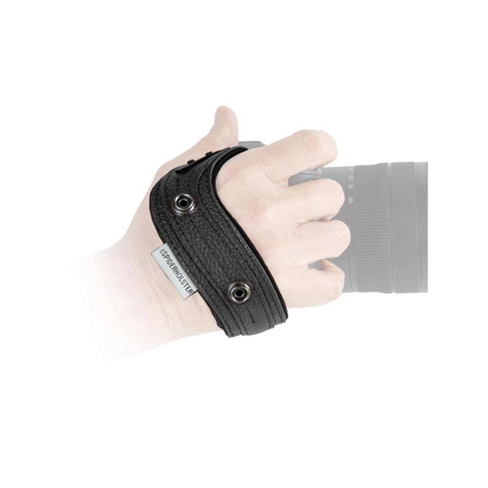 Spider Pro Hand Strap v20 Handschlaufe Leder - (Black) Schwarz