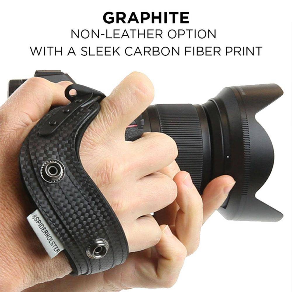 Spider Pro Hand Strap v2 Handschlaufe - Graphite (Grauschwarz)