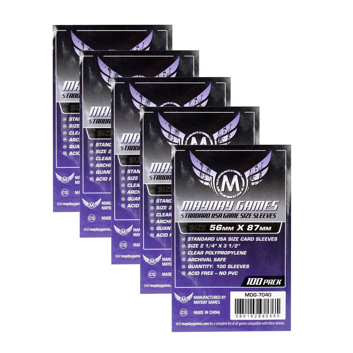 Mayday Standard Sleeves Kartenhüllen 500 Stück Vorteilspack 7040